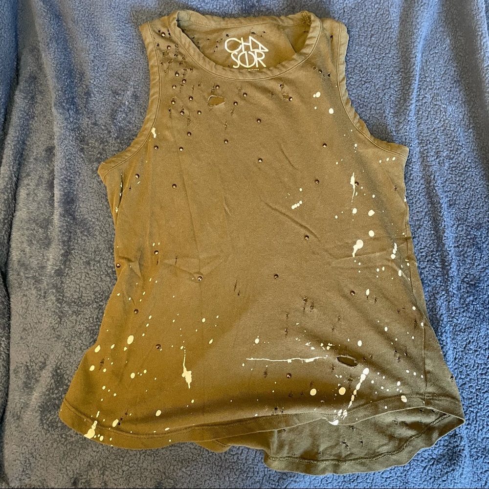 CHASER Army Green Tank